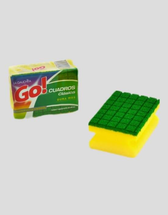 Esponja Go Cuadros