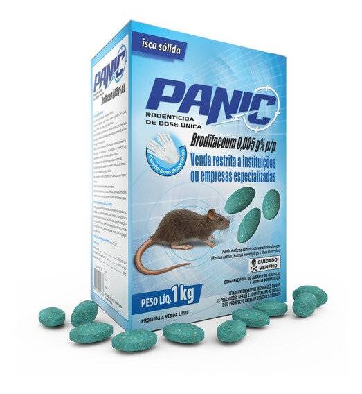 Raticida Panic X4