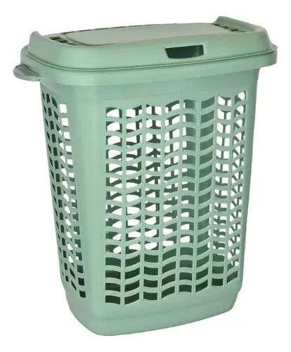 Cesto De Ropa Rectangular 50 Lts